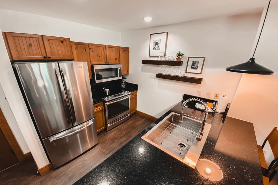 Remodeled well equipped kitchen