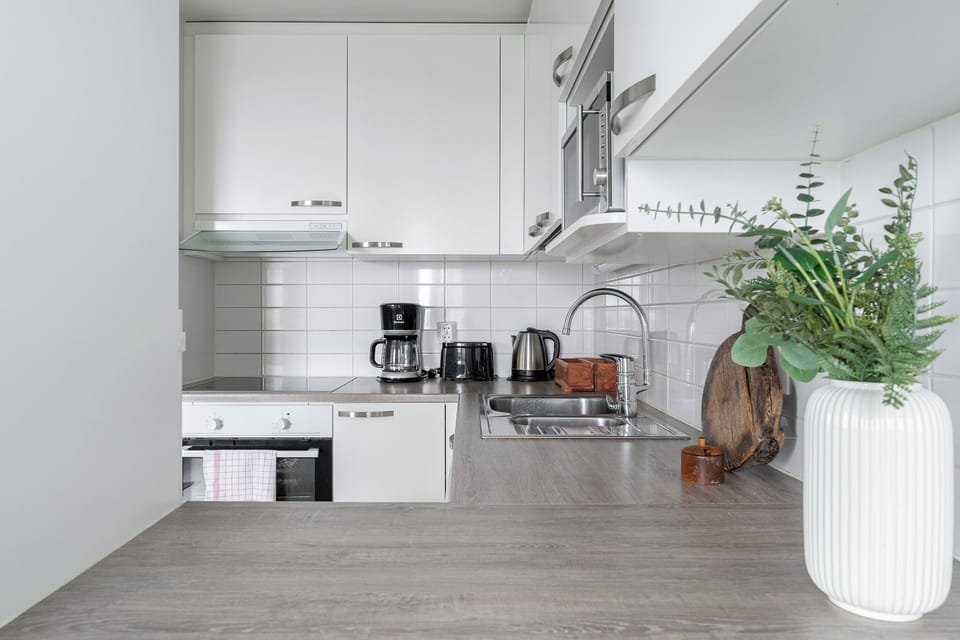 Exclusive Apartment | Private kitchen | Microwave, oven, stovetop, dishwasher
