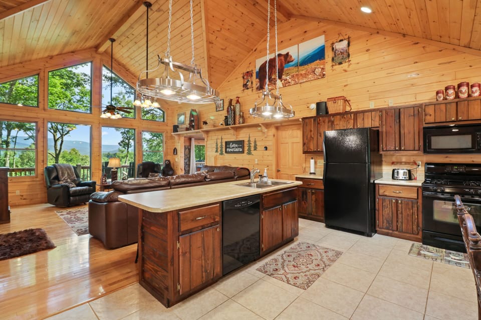 Open concept perfect for entertaining
