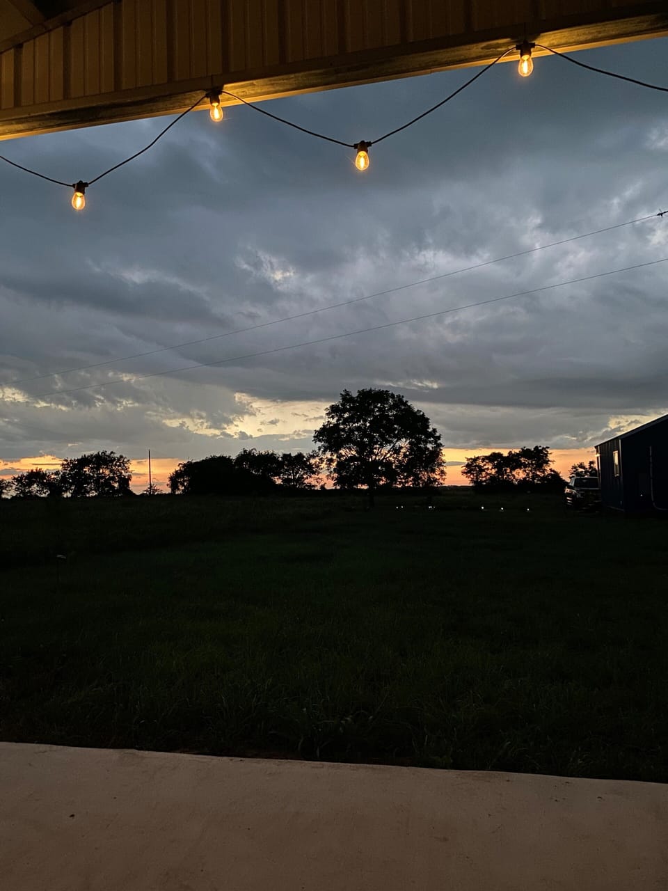 Beautiful sunset views.