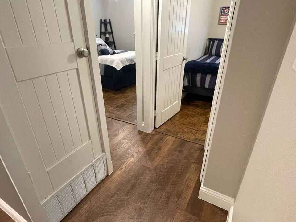 Entrance to the master and middle bedrooms