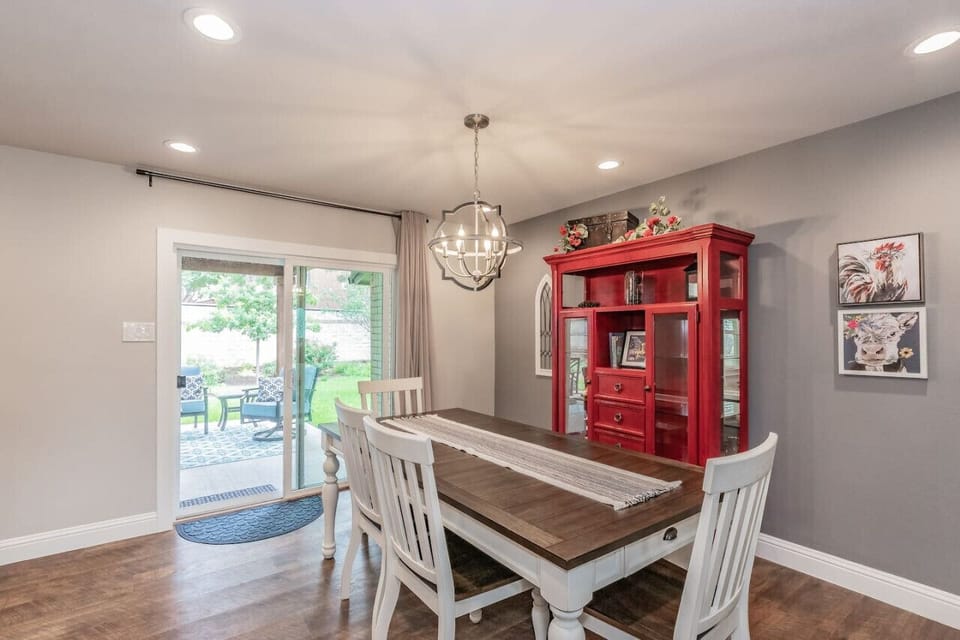 Dining area.