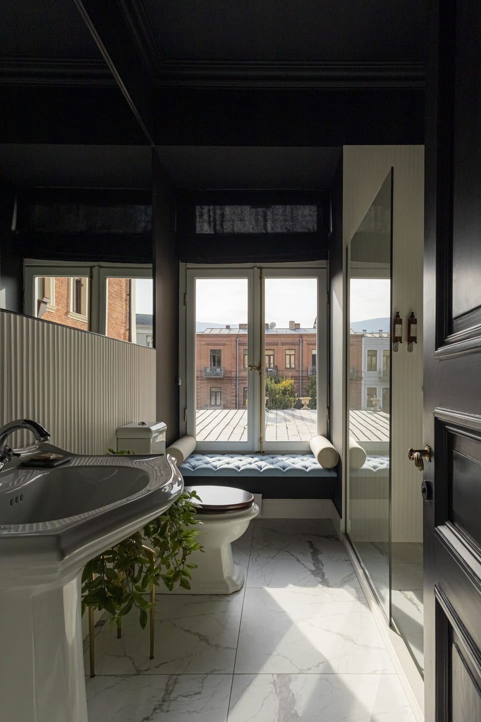 Premium Double or Twin Room, 1 Bedroom, Balcony, City View | Bathroom | Separate tub and shower, rainfall showerhead, free toiletries