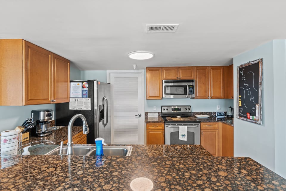 The chef in the family will absolutely love this fabulous, updated kitchen.