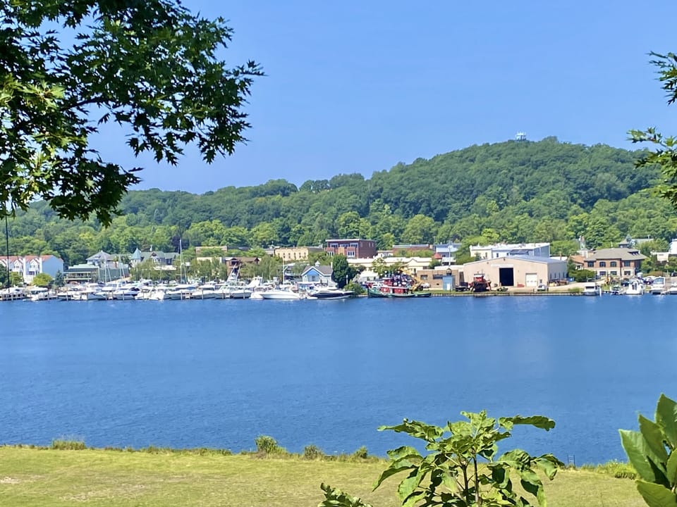 The charming town of Frankfort. 