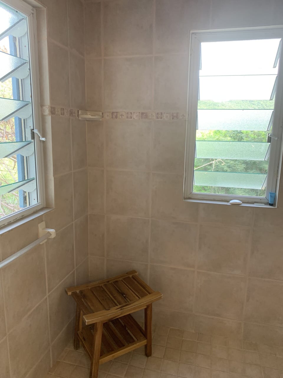 upstairs bathroom shower