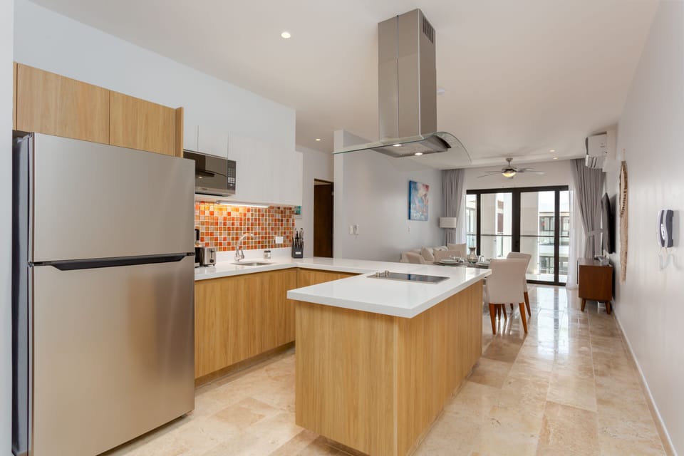 Fully equipped kitchen