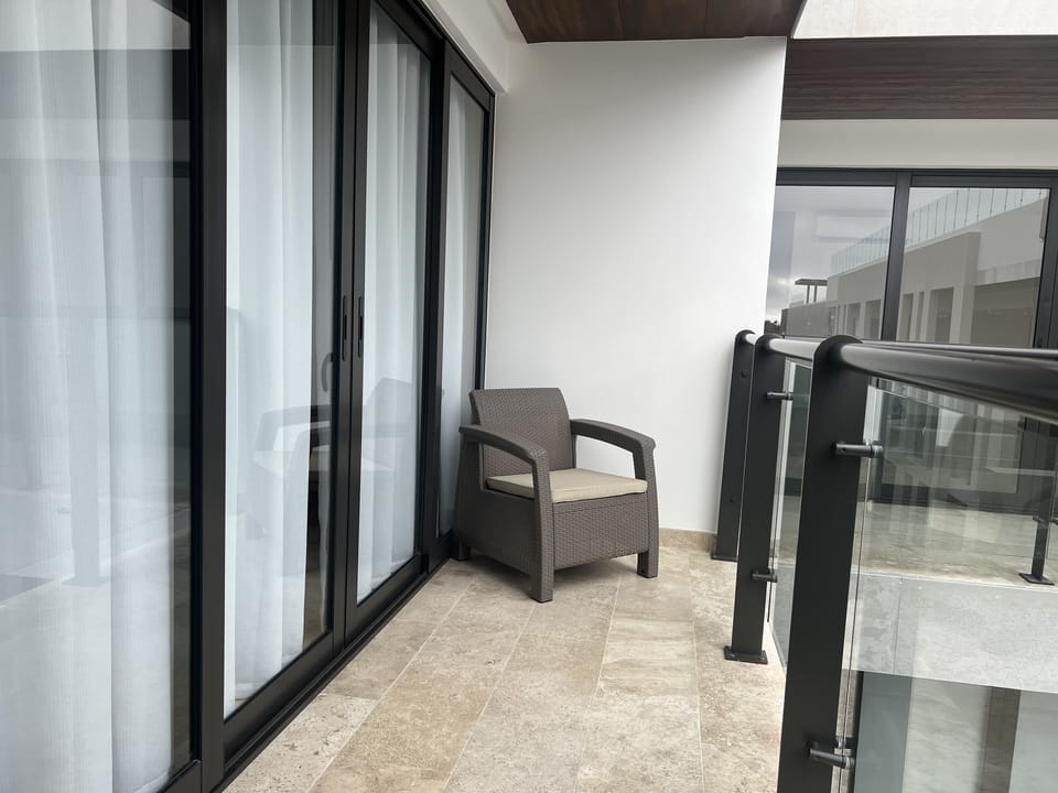 Balcony in front of master bedroom
