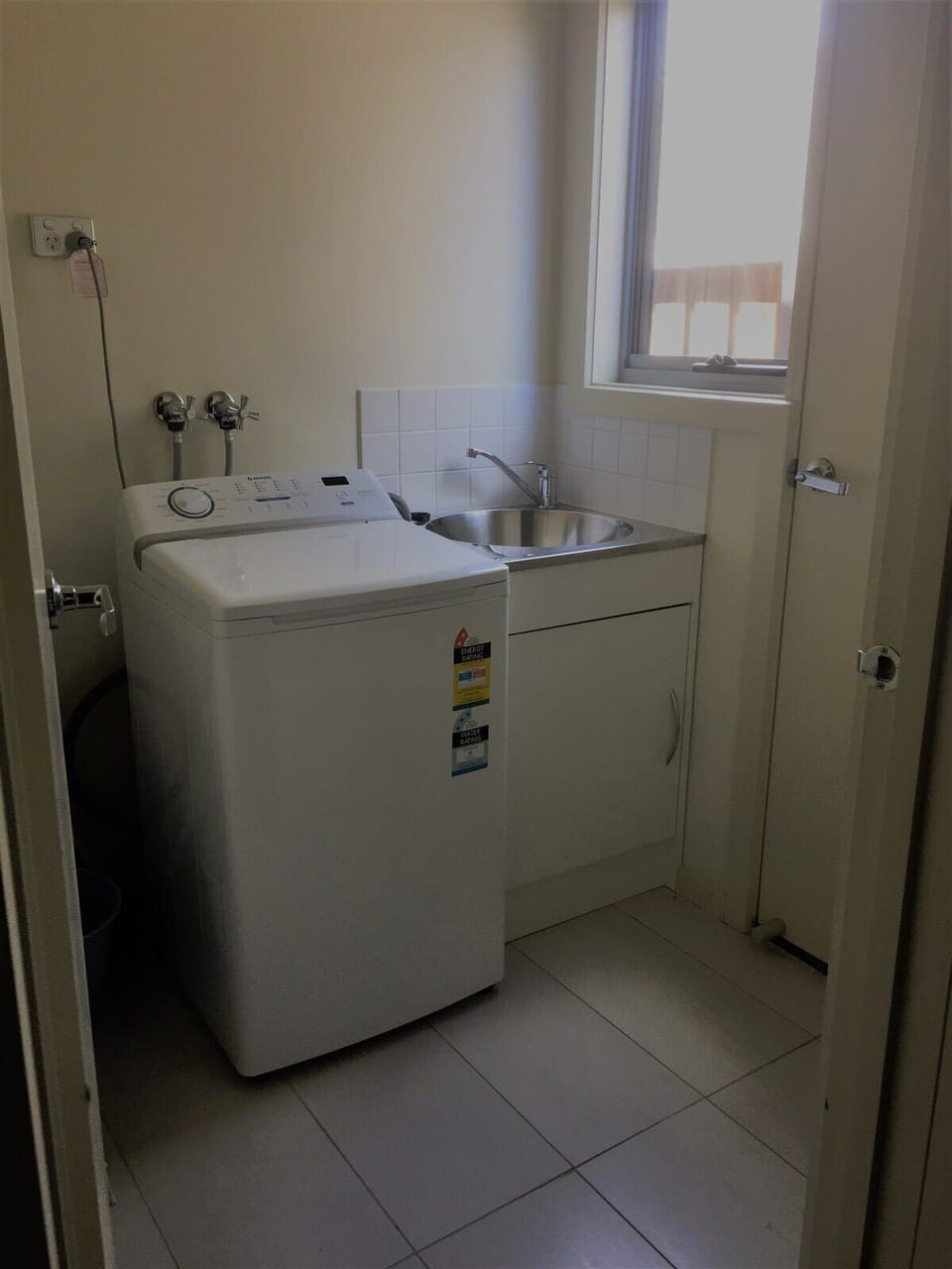 Laundry with washing machine