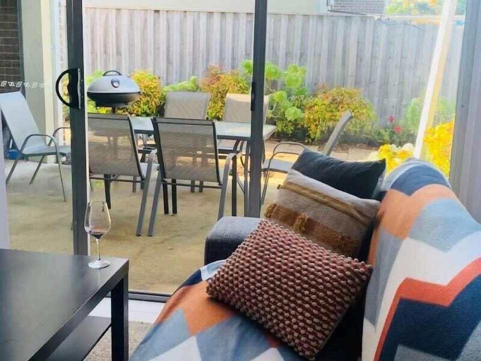 Plenty of seating inside and out