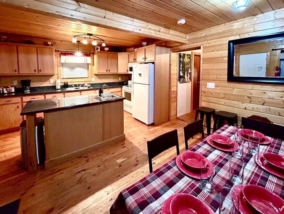 Open concept layout. 
