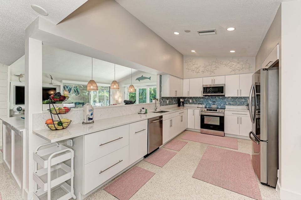 One More Day view of the kitchen