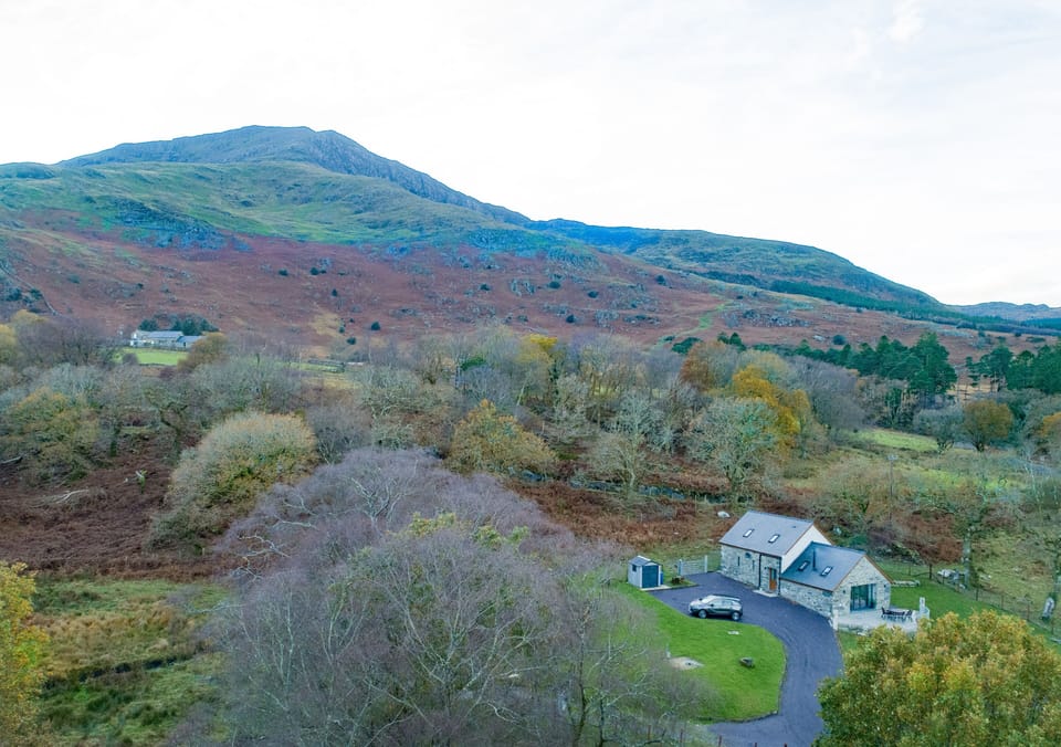 Derwen Fach from the sky