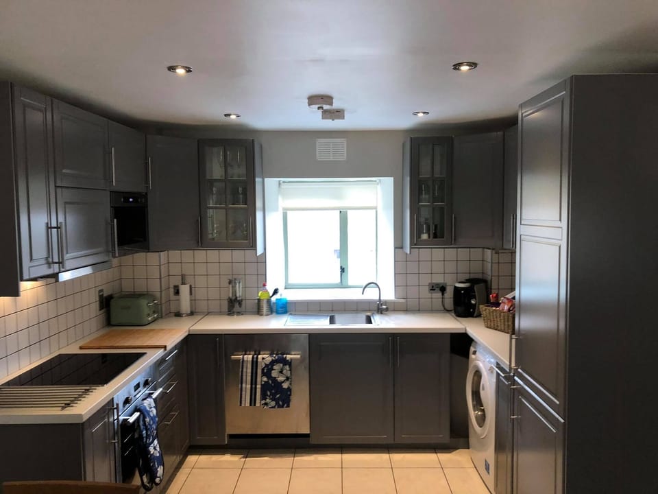 Our beautiful well equipped Ikea Kitchen.