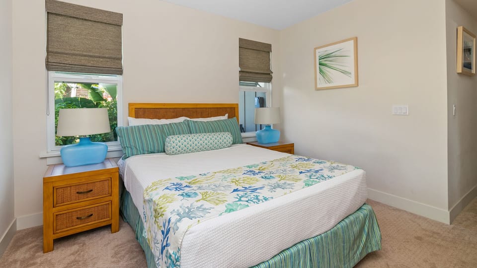 Pili Mai Resort at Poipu #02A - Second Guest Bedroom - Parrish Kauai