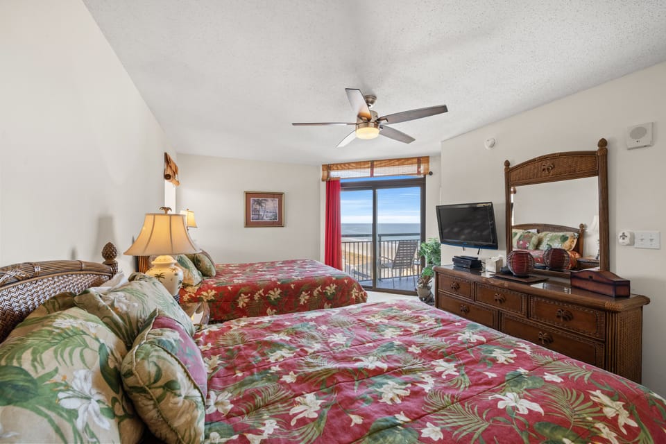 Wake up and take a stroll out onto the balcony to watch the sun rise.