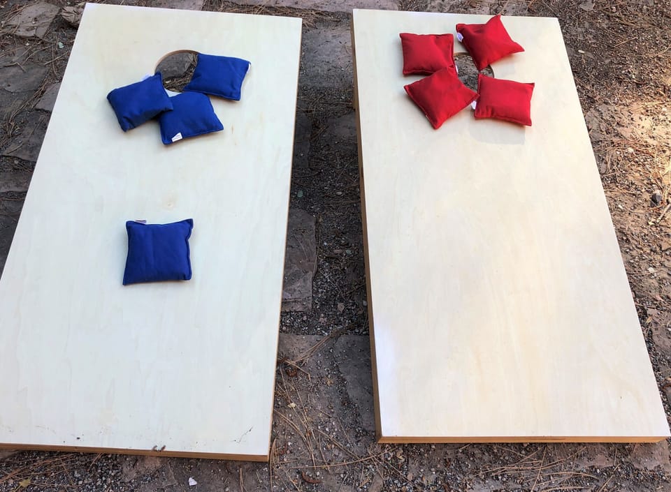 Corn hole for whole family