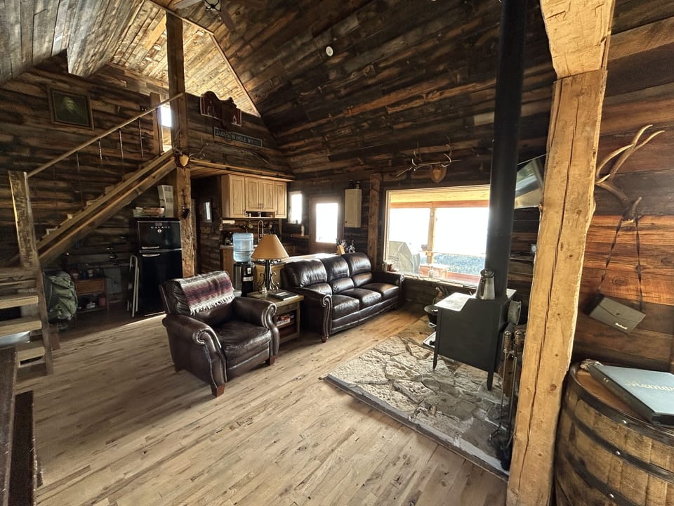 Tall vaulted ceilings