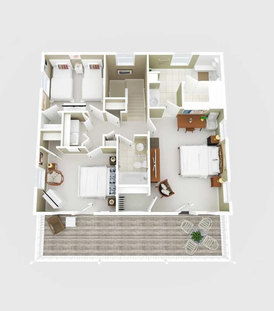 Second Level Floor Plan