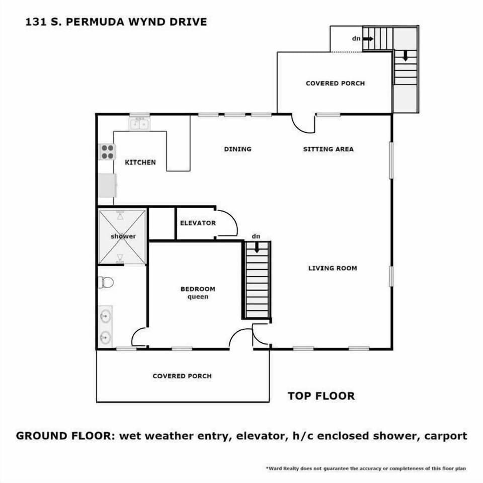 Sweetwater Landing Floor Plan - Top Floor