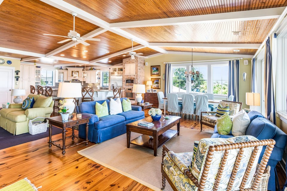 Main living area on the top floor