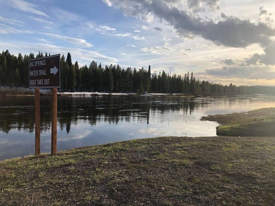 Mack's Inn fishing and floating area