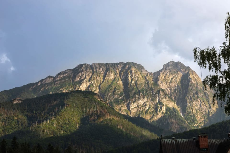 Breathtaking view of the mountains.