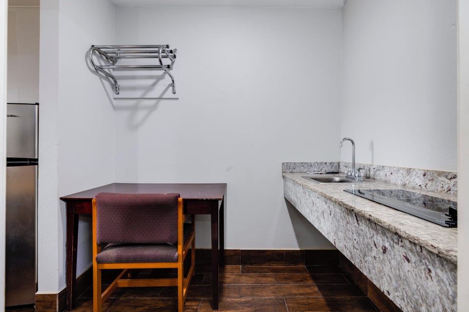 Room, 2 Queen Beds, Smoking | Bathroom | Free toiletries, towels