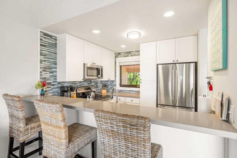 Bar Seating in the Kitchen