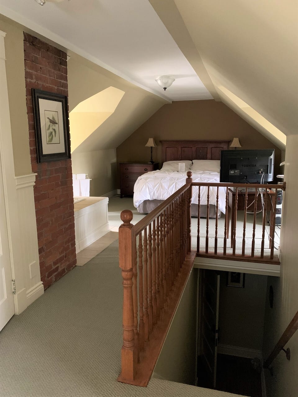 Signature Loft, 1 Queen Bed, Jetted Tub | Pillowtop beds, individually decorated, individually furnished
