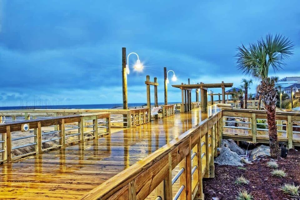 One block from the Boardwalk