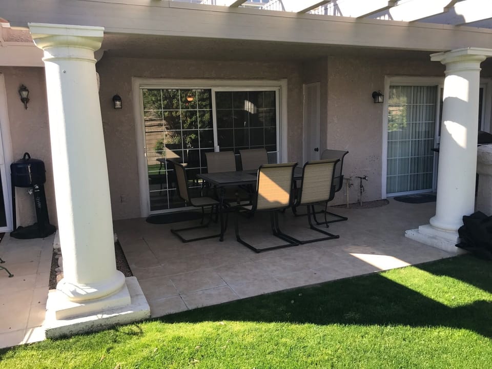 Covered Patio for Alfresco Dining