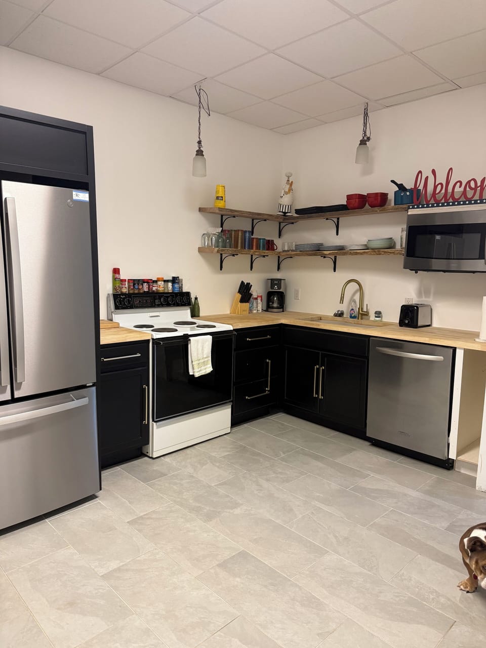 Downstairs kitchen