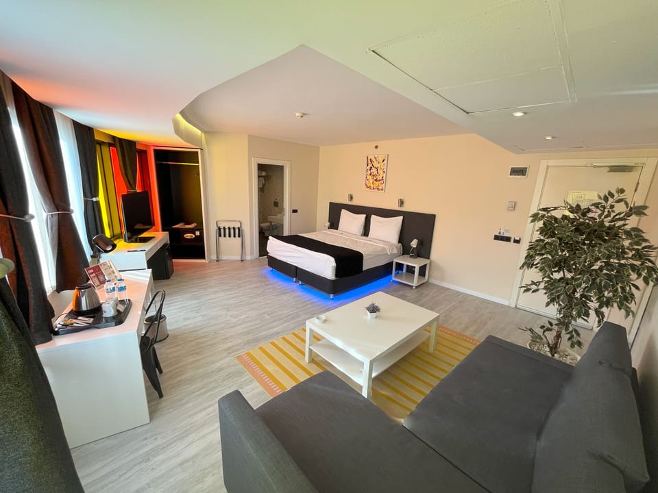 Studio | Free minibar items, in-room safe, desk, soundproofing