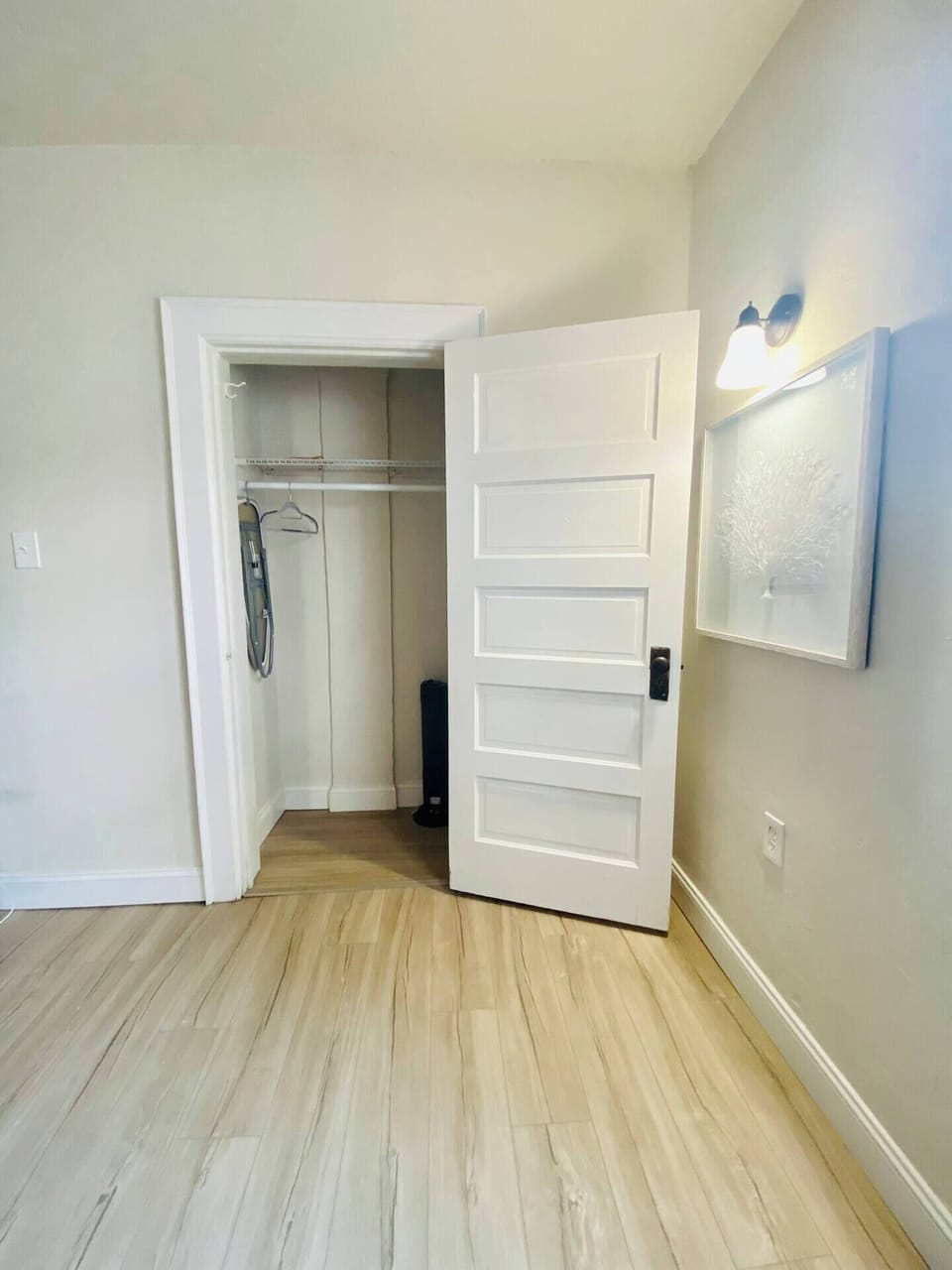 Closet in bedroom