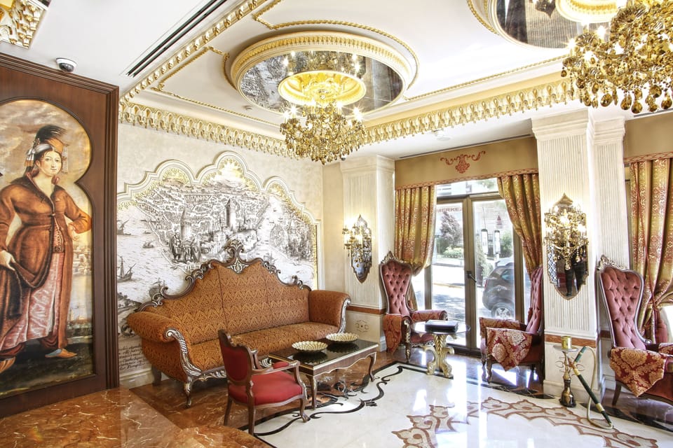 Lobby sitting area