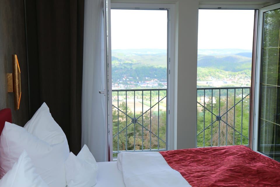 Deluxe Double Room | Living area | Flat-screen TV