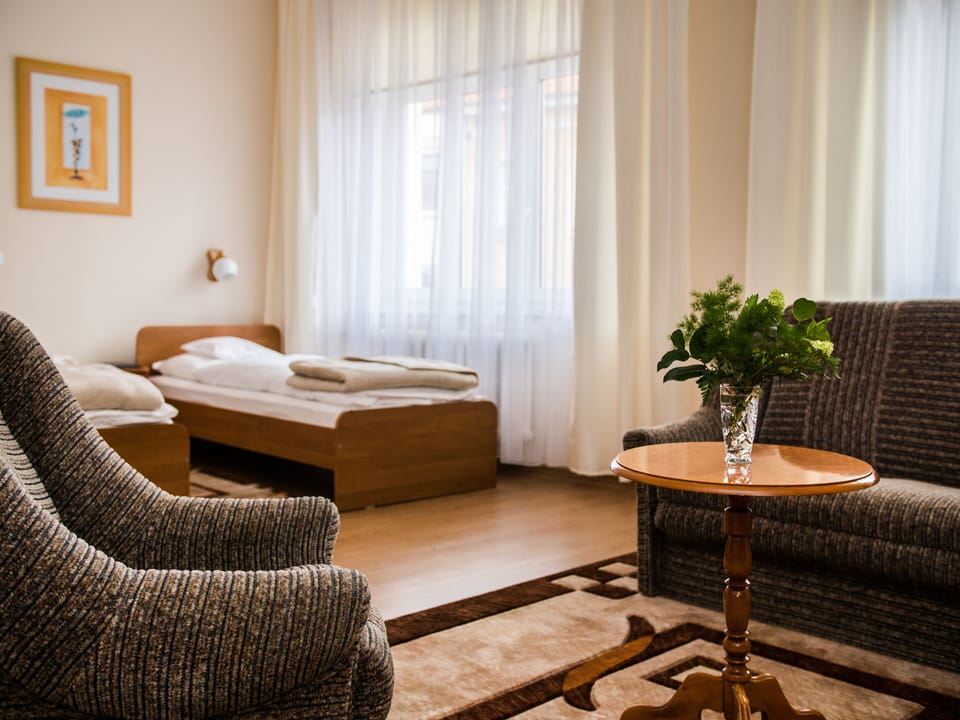 Standard Twin Room, City View | In-room safe, desk, iron/ironing board (on request), cribs (free)