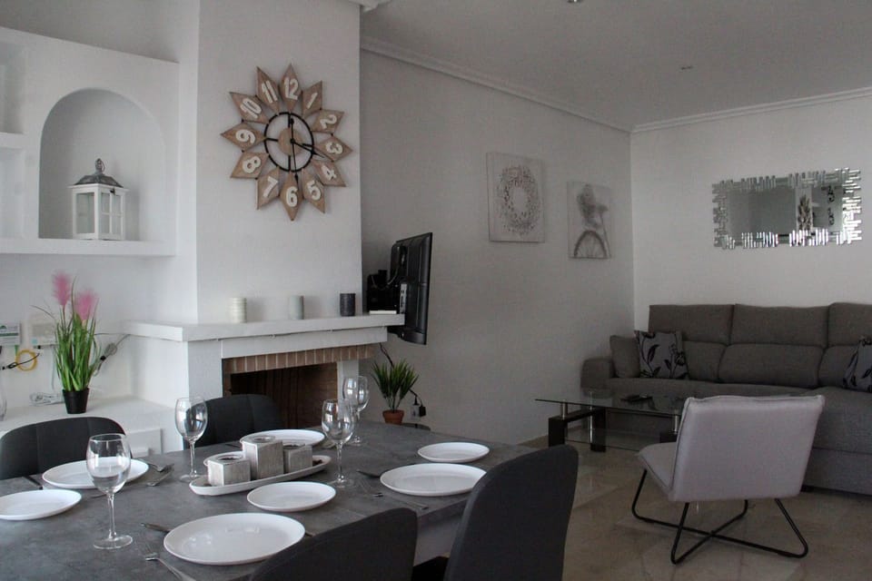 Dining Area and Living Room