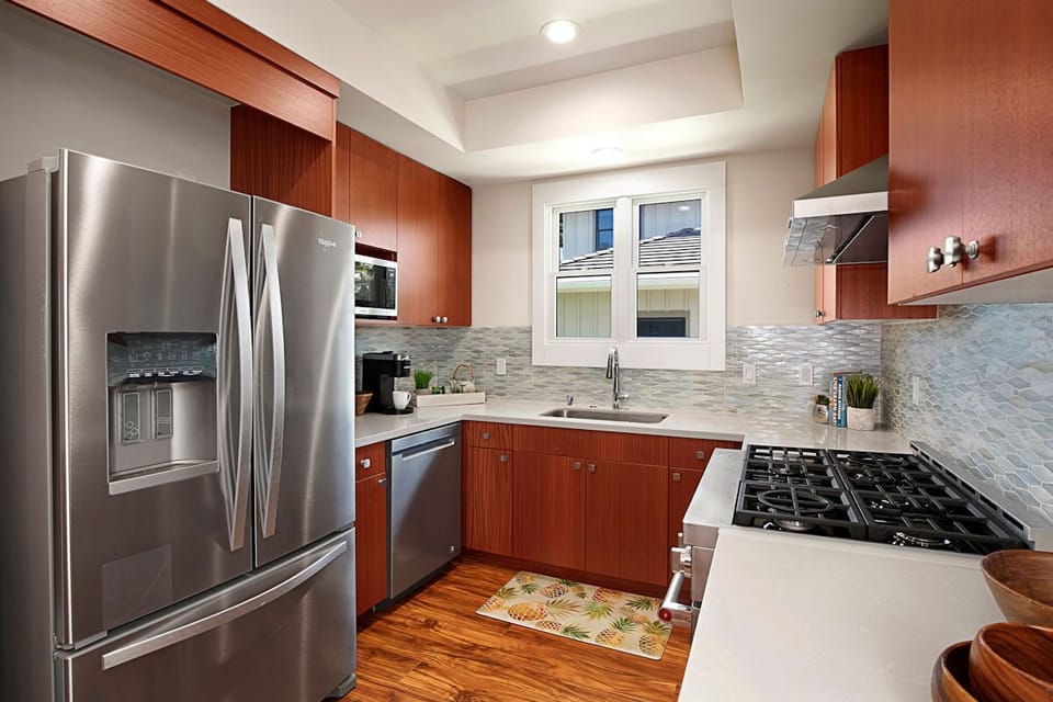 Fully equipped kitchen
