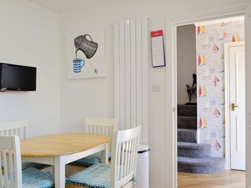 Informal dining area within kitchen | Harbour Gates, Maryport
