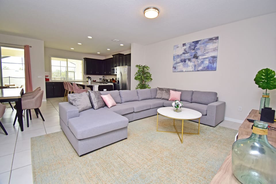 Overview of living area