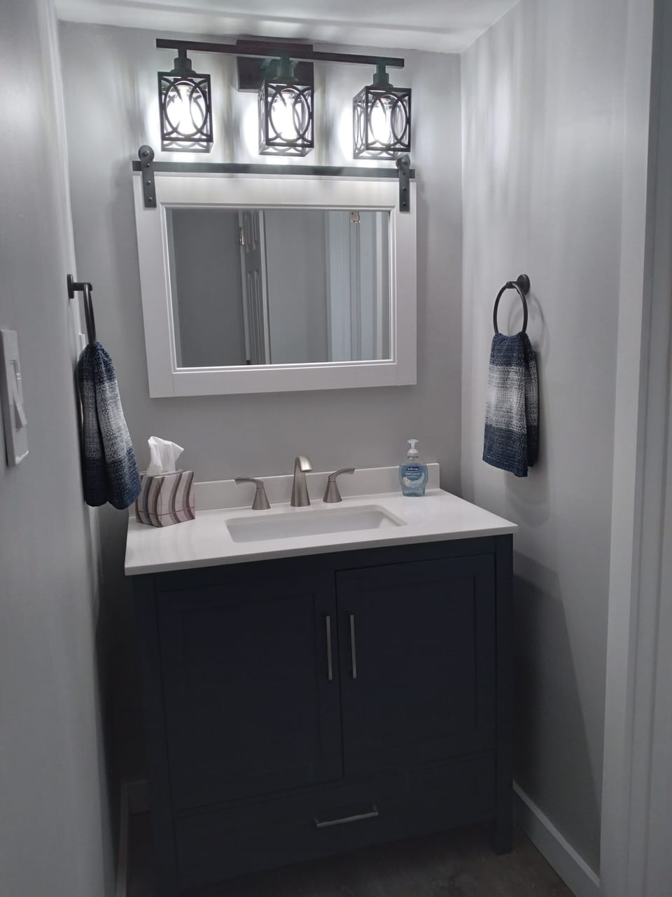 Beautiful vanity area