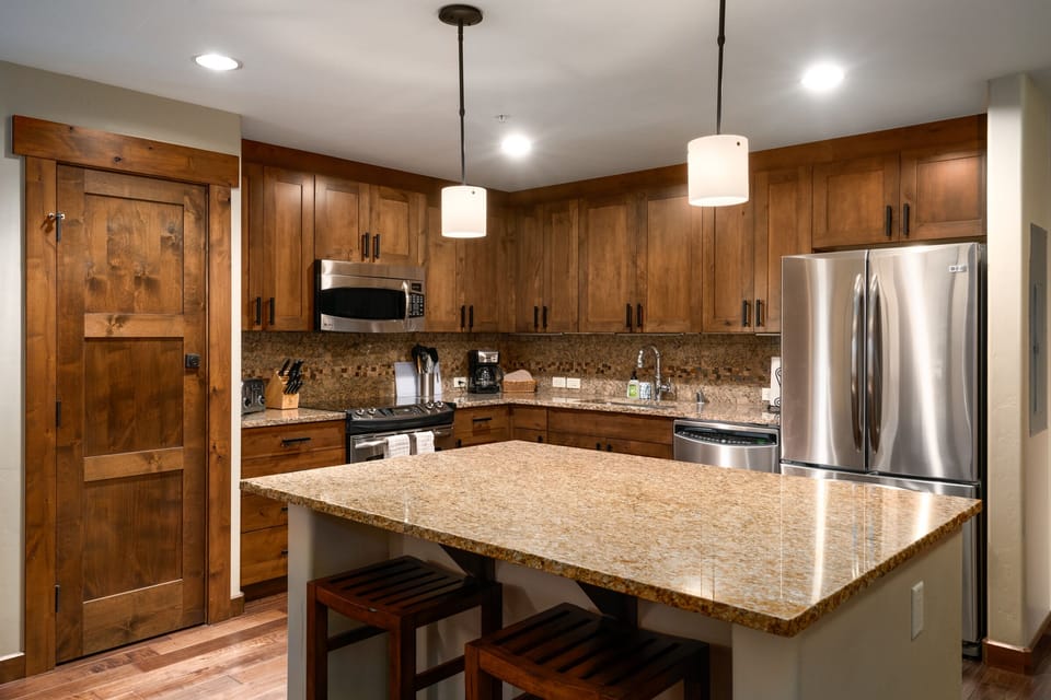 Breakfast bar for two!