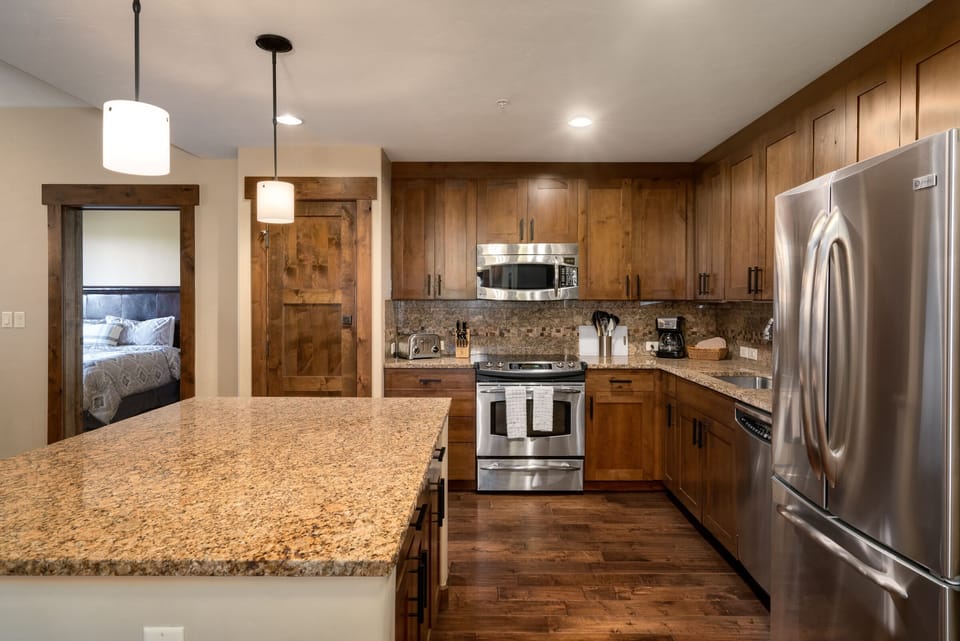 Large spacious kitchen to cook up those homemade favorites.