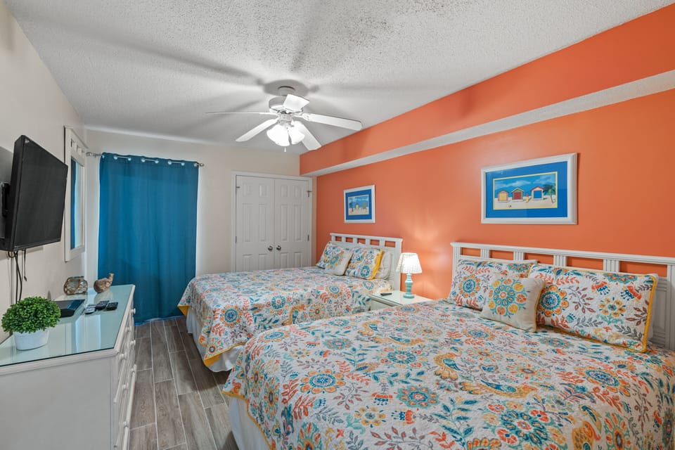 Have plenty of space for your whole family to enjoy a beach week.