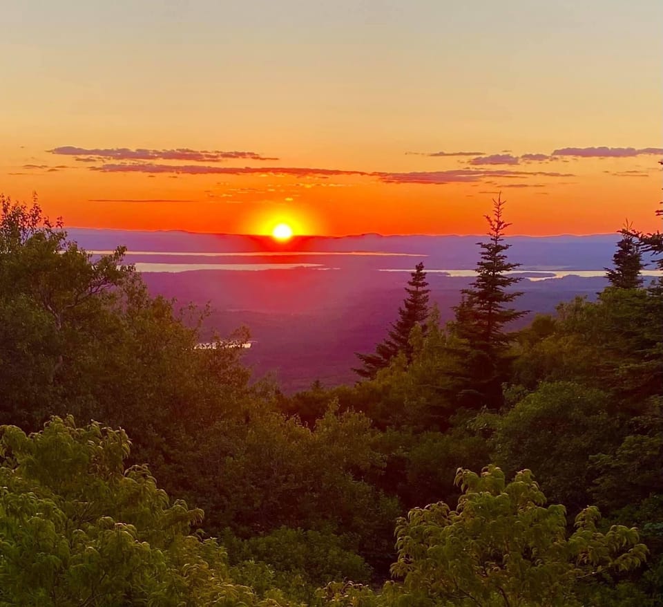 Sunset from Cadillac Mt.