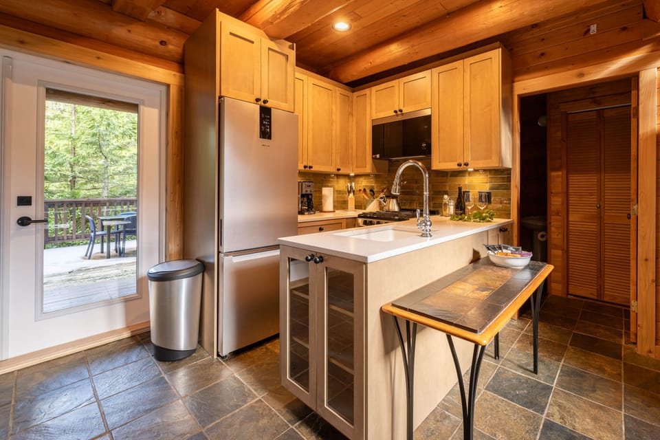 Fully stocked kitchen