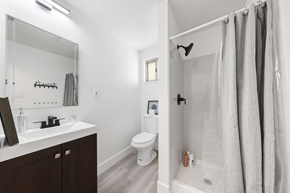 Master Bathroom with Standing Shower