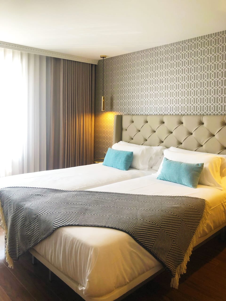 Standard Double or Twin Room | Minibar, desk, bed sheets